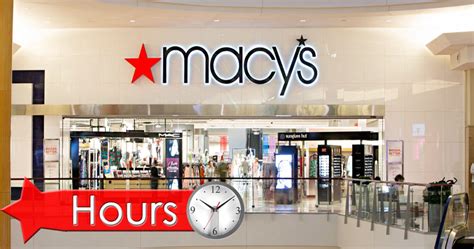 macy's hours